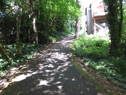 End of the 108th Street Trail has a 20% uphill grade – no connecting trail